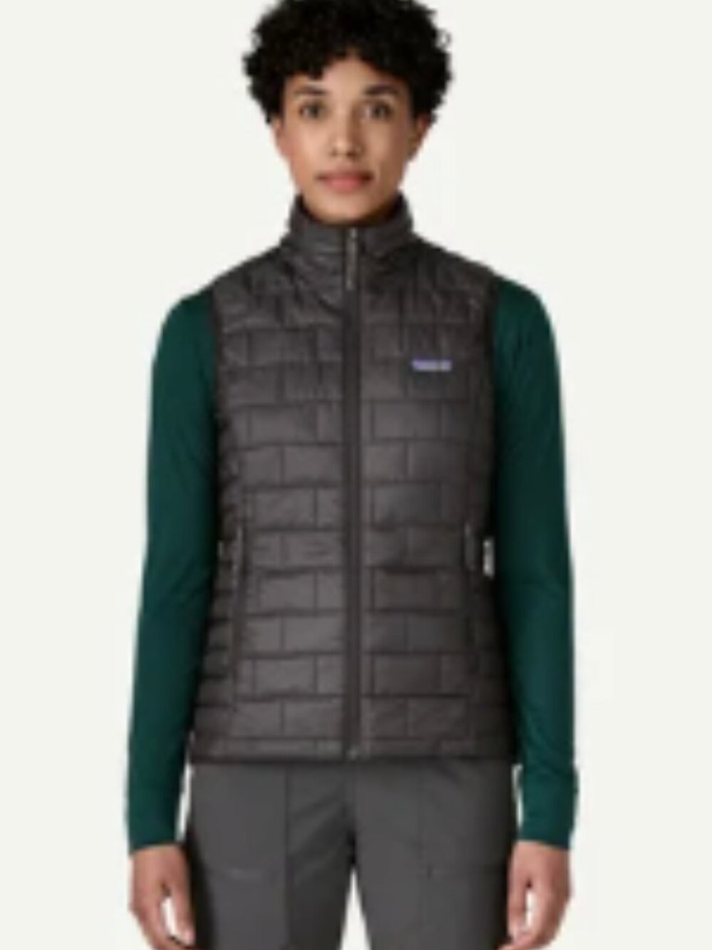 Patagonia Women’s Nano Puff Insulated Vest Black Medium